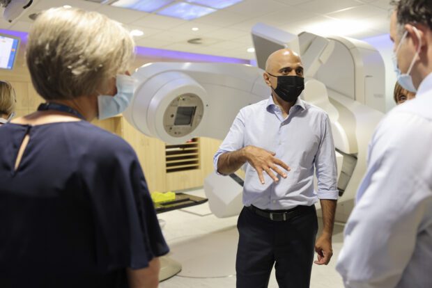 Health Secretary Sajid Javid opens Cancer treatment centre